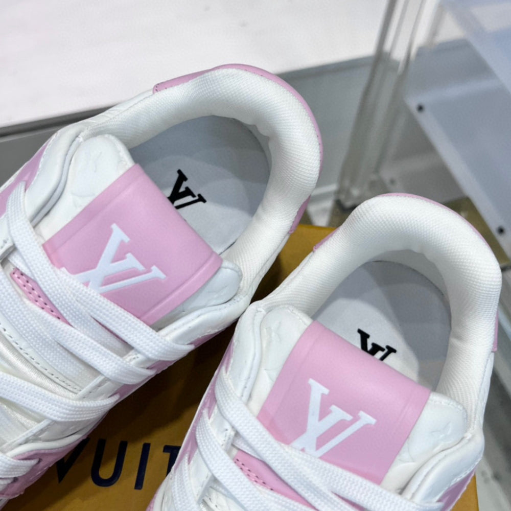 LV Trainer #54 Pink Sneakers
