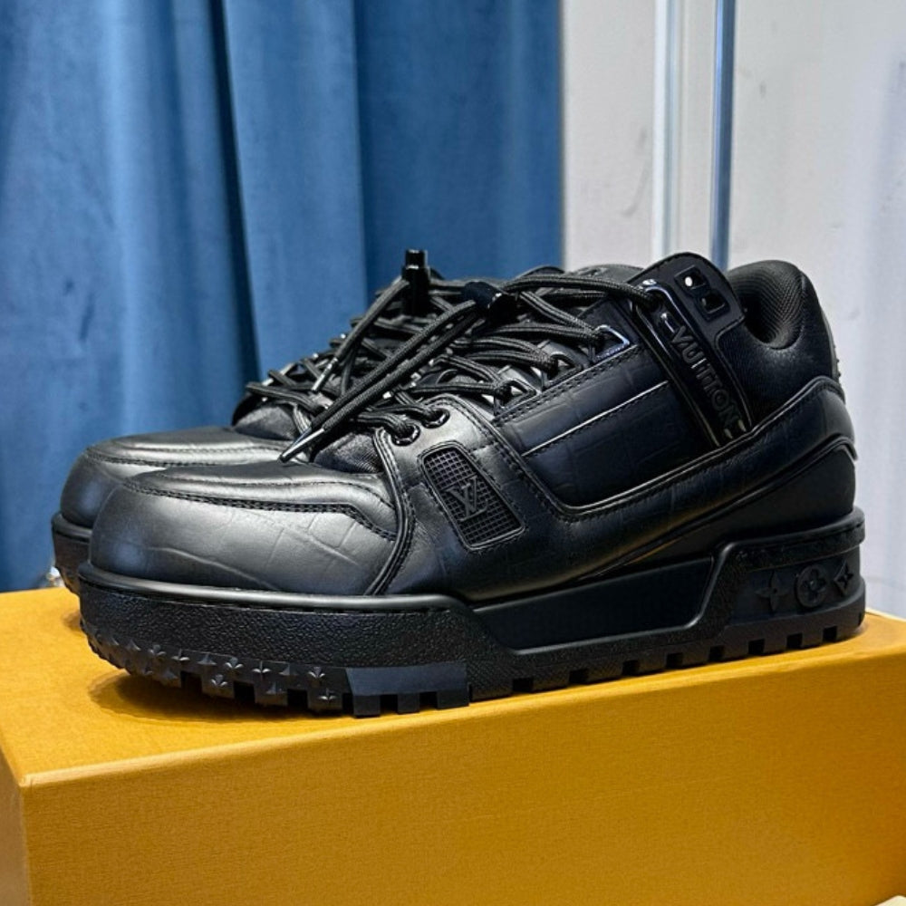 LV Trainer Maxi Black Sneakers