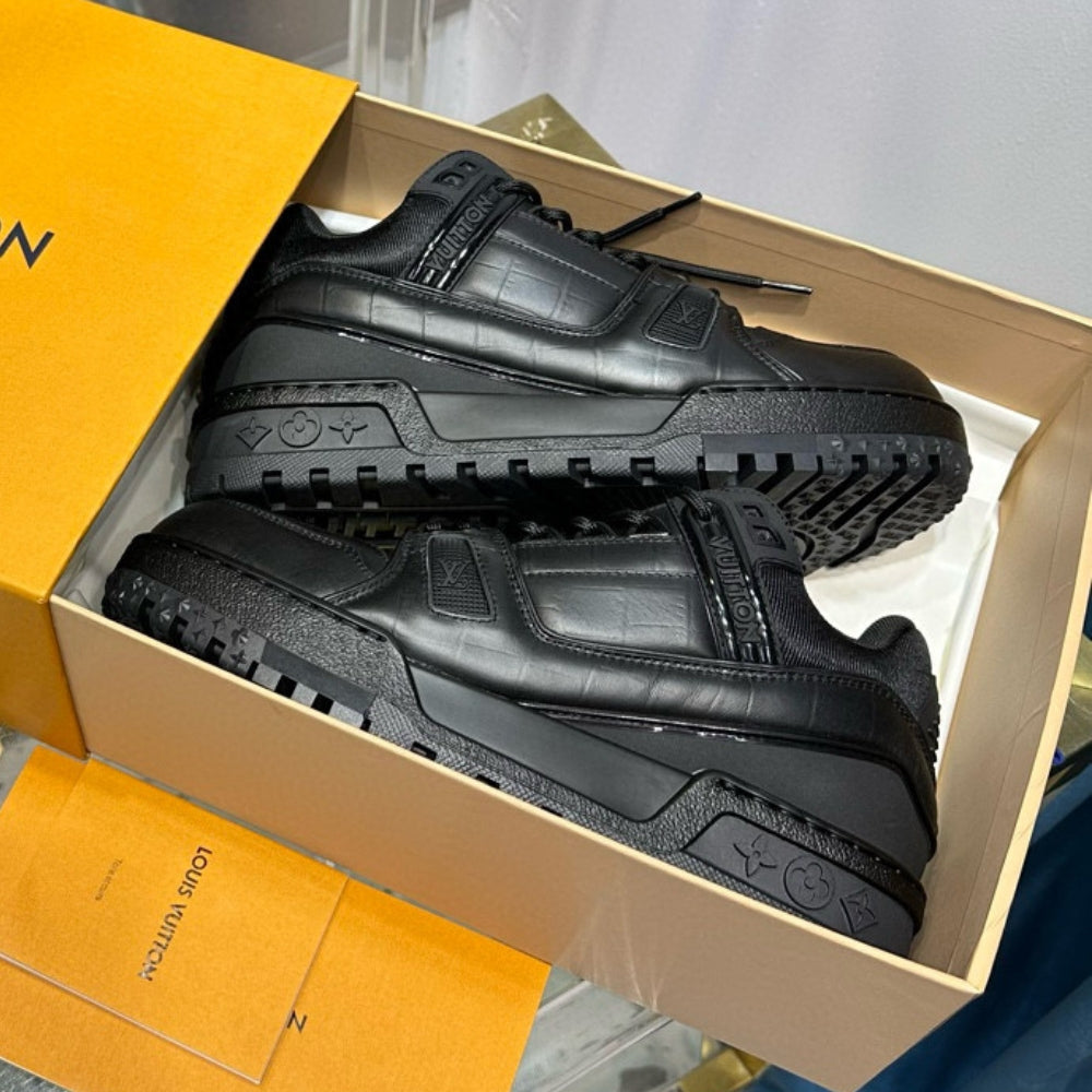 LV Trainer Maxi Black Sneakers