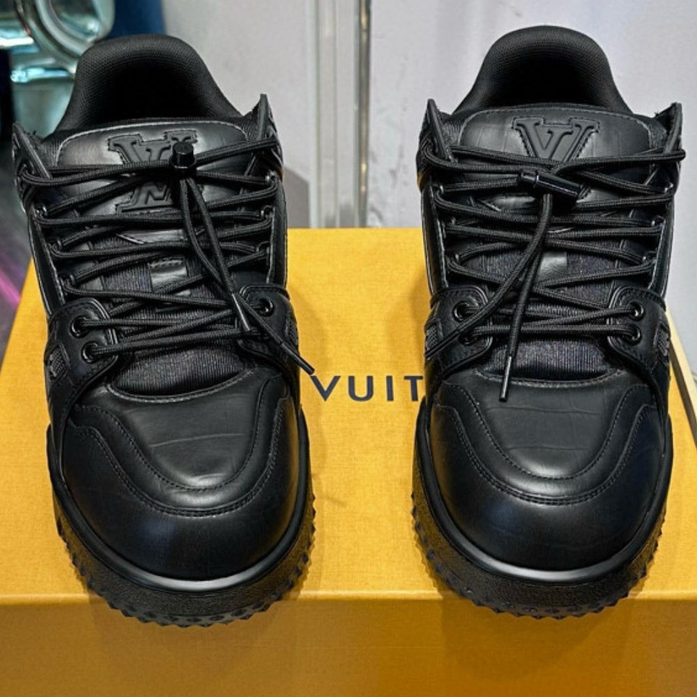 LV Trainer Maxi Black Sneakers