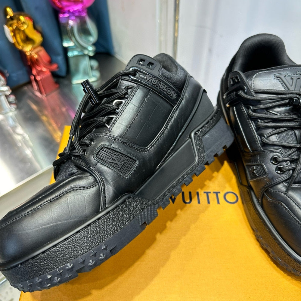 LV Trainer Maxi Black Sneakers
