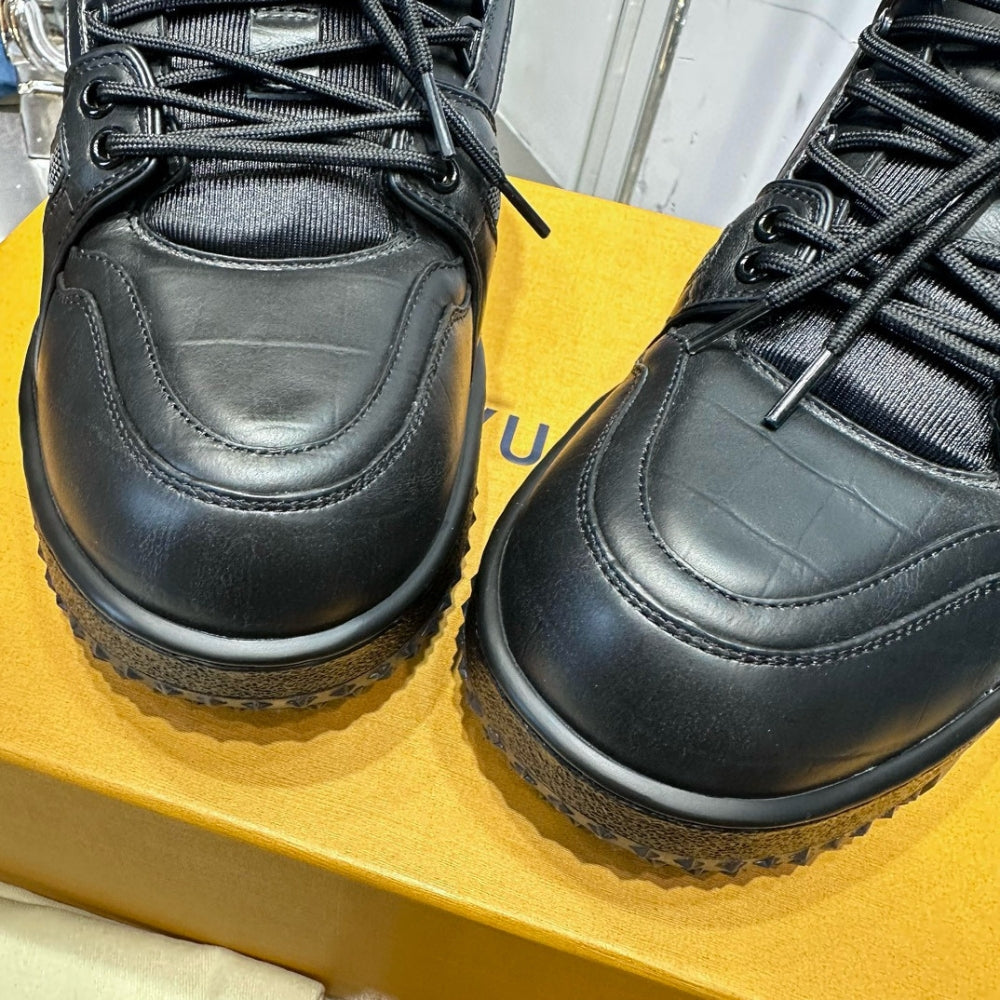 LV Trainer Maxi Black Sneakers