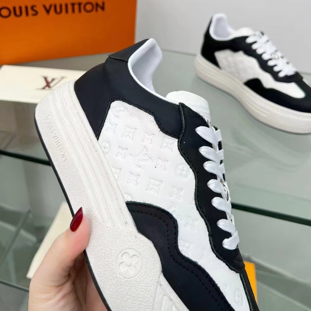 LV Groovy Platform Sneakers in Black
