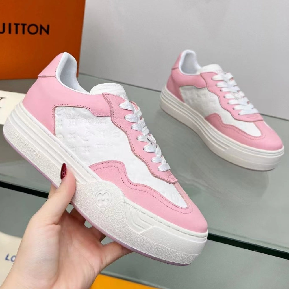 LV Groovy Platform Pink Sneakers
