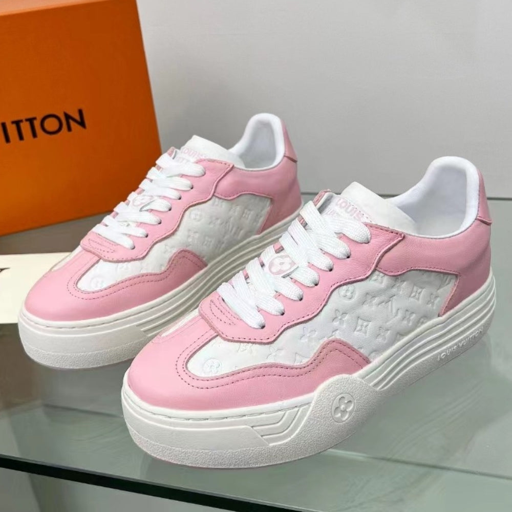 LV Groovy Platform Pink Sneakers