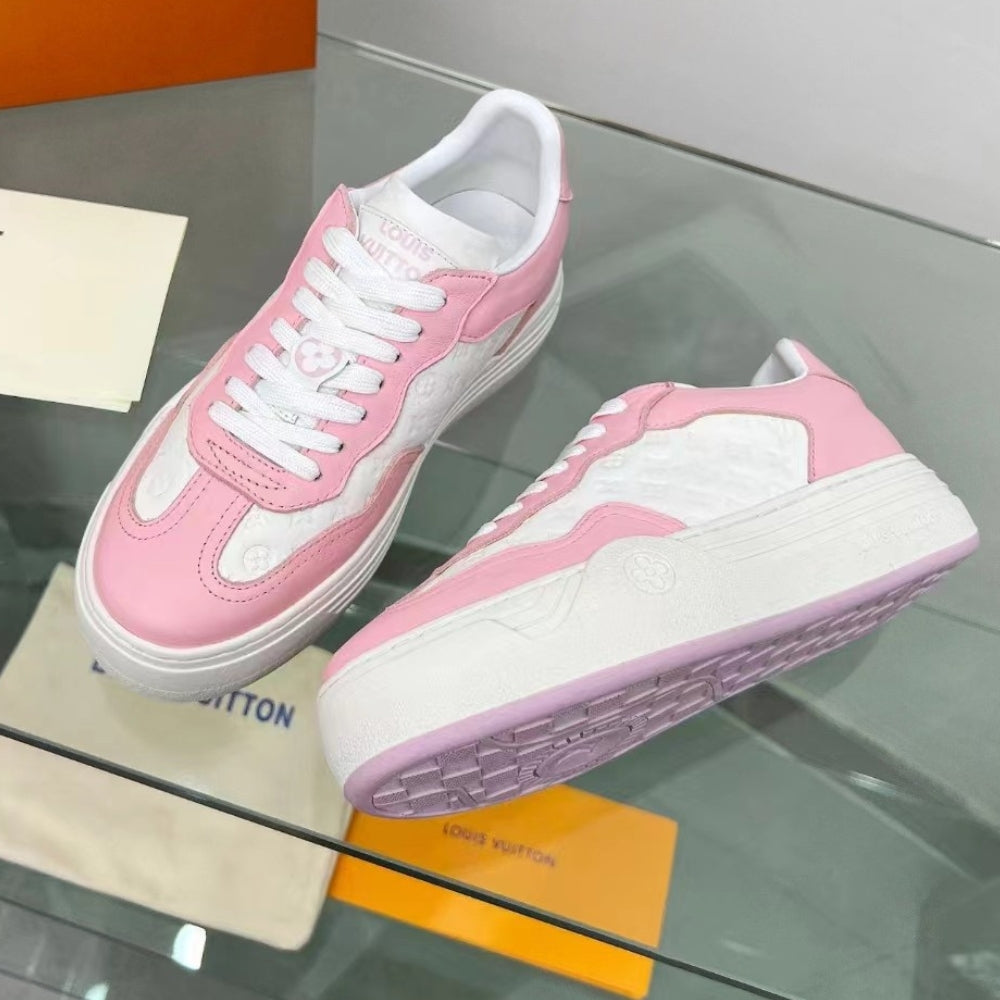 LV Groovy Platform Pink Sneakers