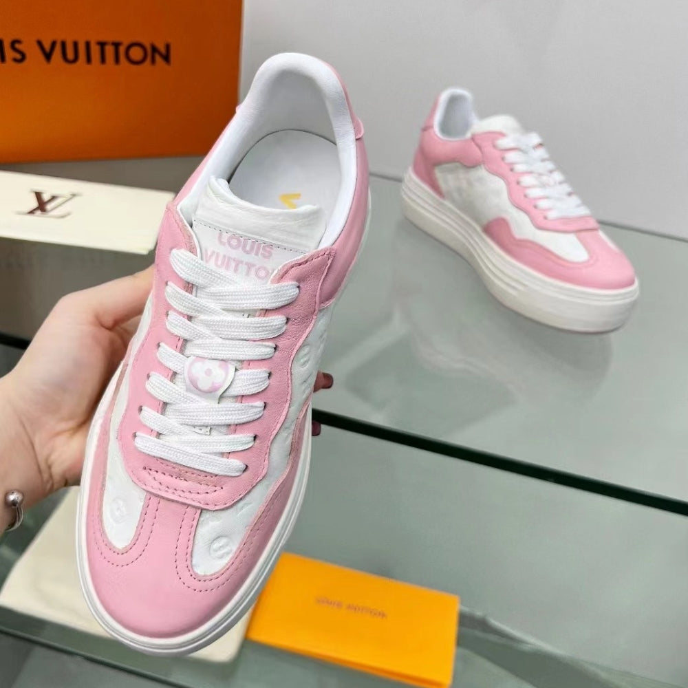 LV Groovy Platform Pink Sneakers