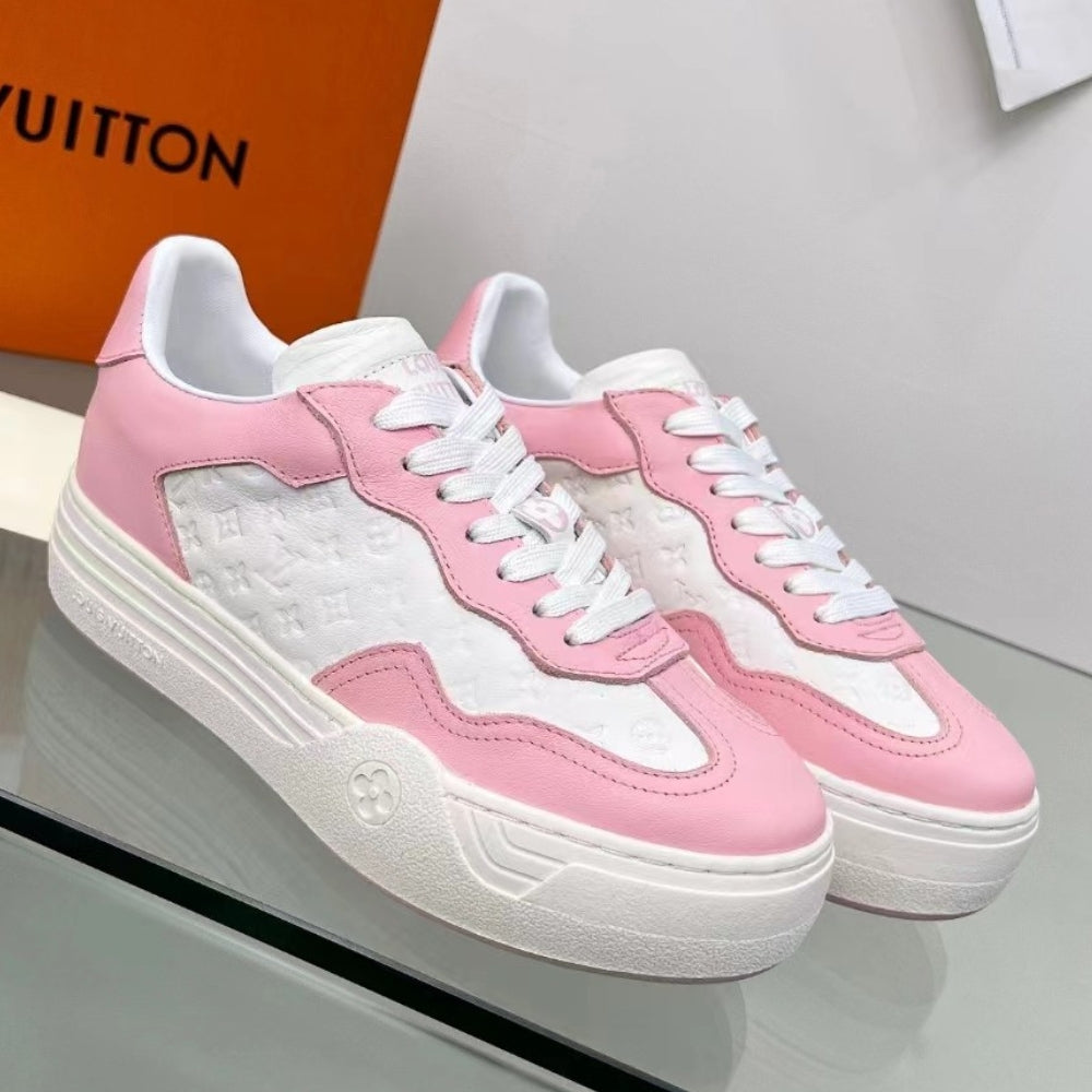 LV Groovy Platform Pink Sneakers