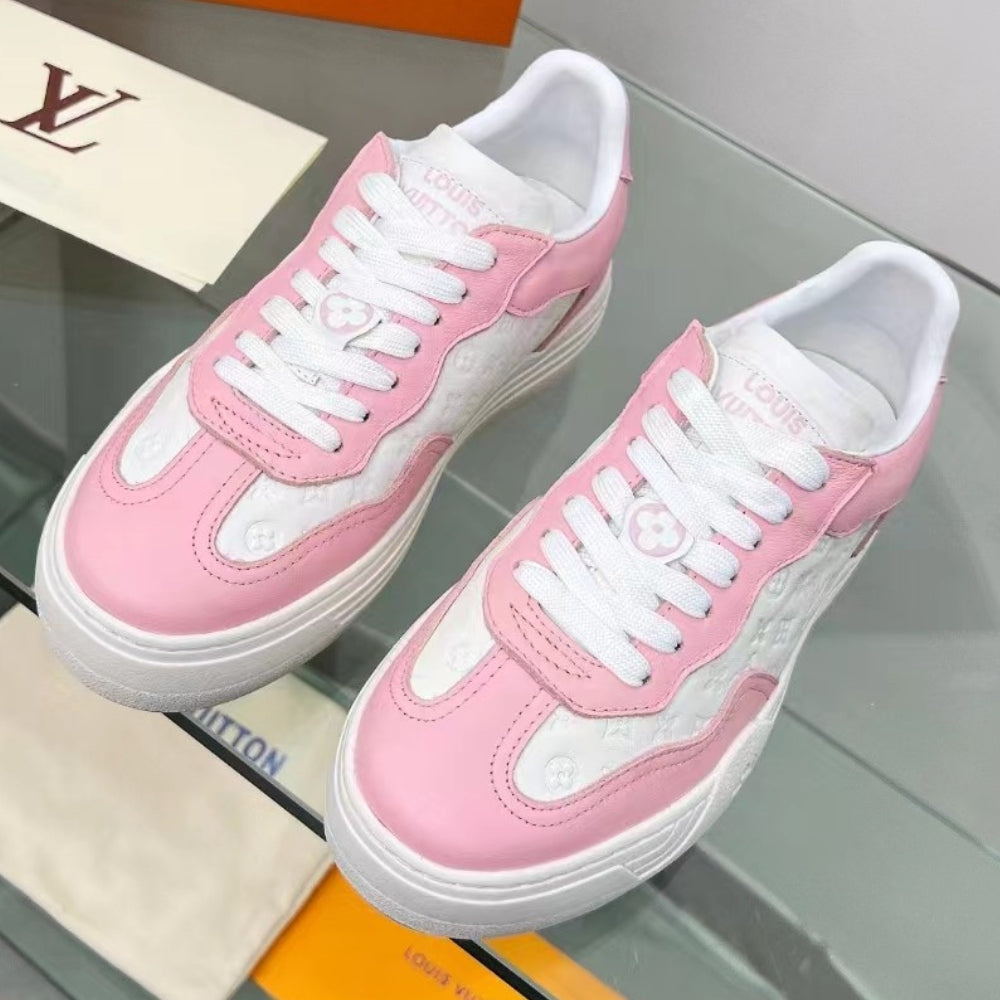 LV Groovy Platform Pink Sneakers