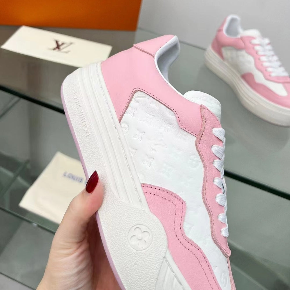 LV Groovy Platform Pink Sneakers