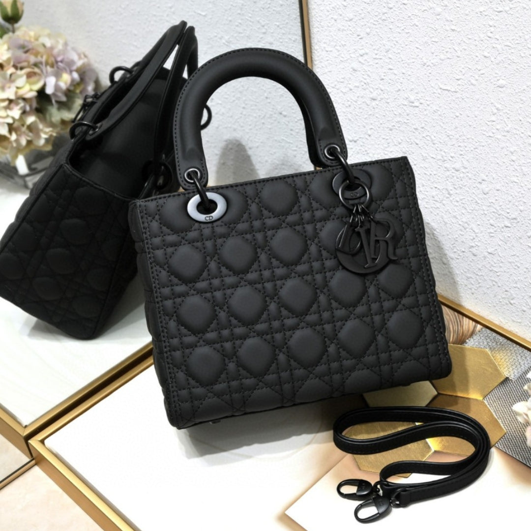 Dio Lady My ABCDio Small Matte Black 24cm Bag