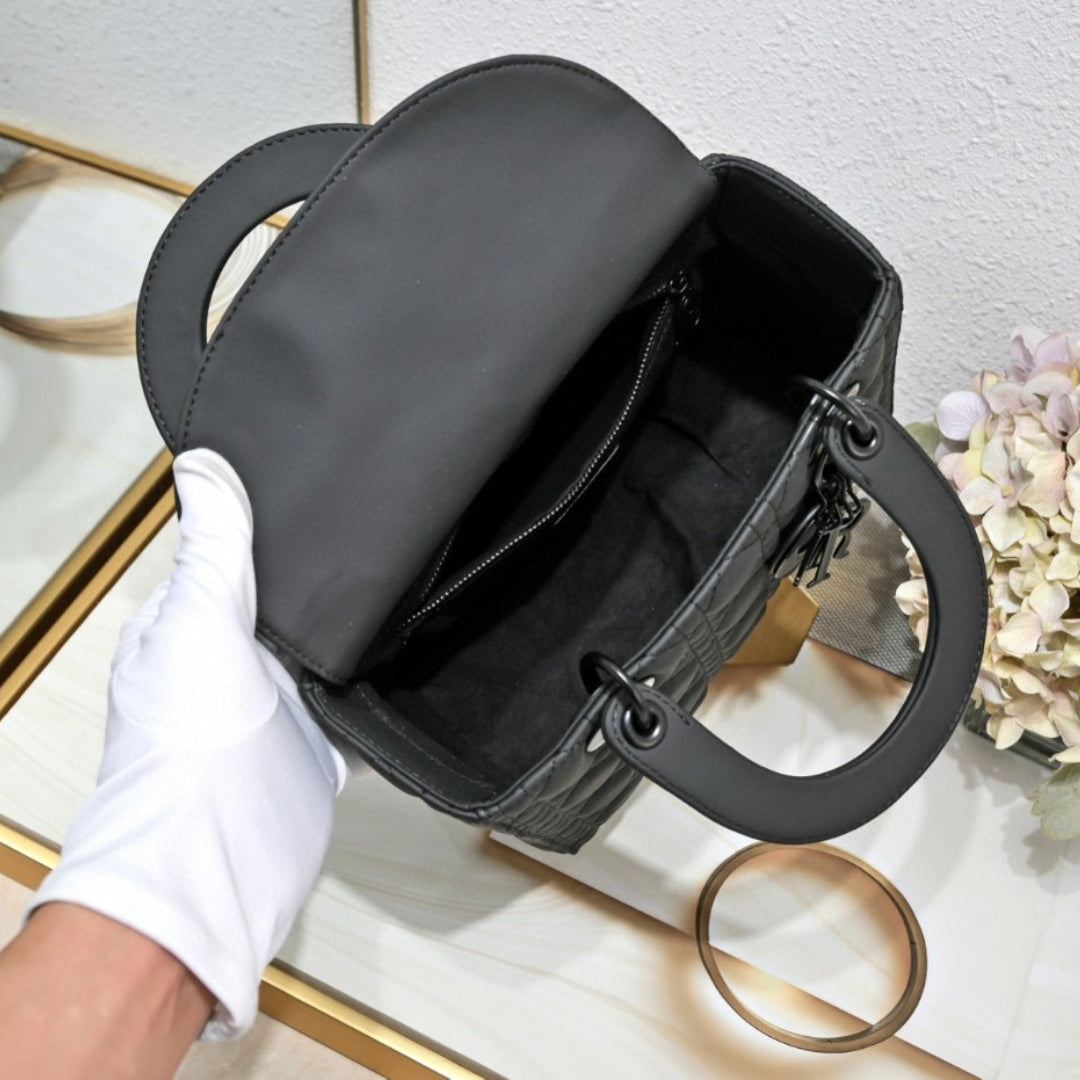 Dio Lady My ABCDio Small Matte Black 24cm Bag