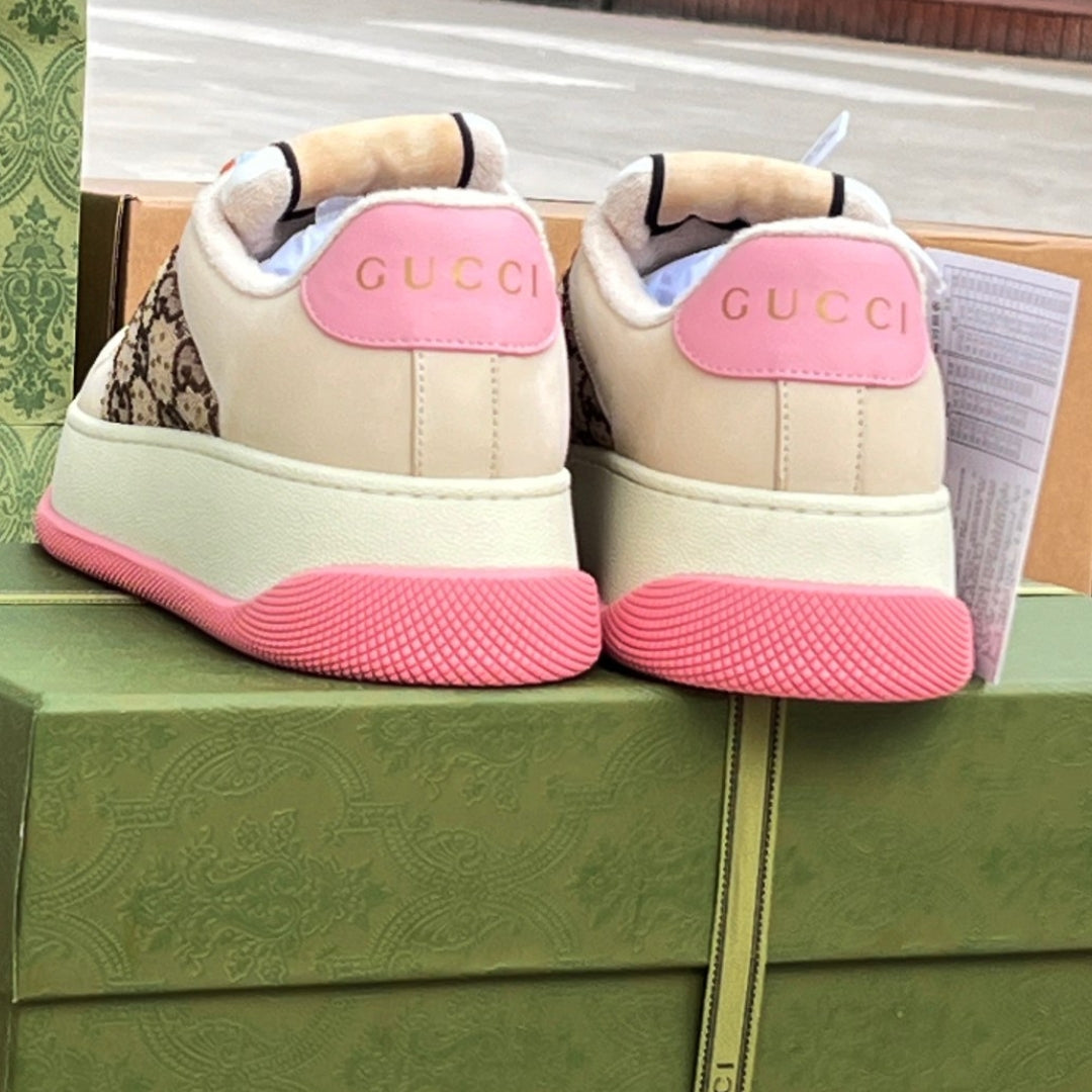 GG Screener Trainer Canvas and Pink Tennis