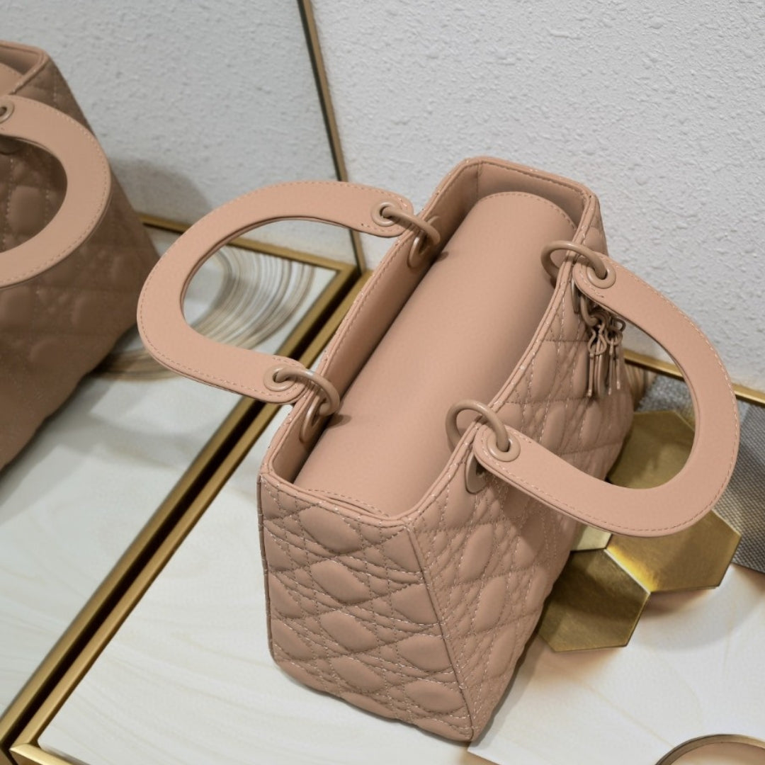 Bolsa Dio Lady My ABCDio Pequena Rosa Claro 24cm