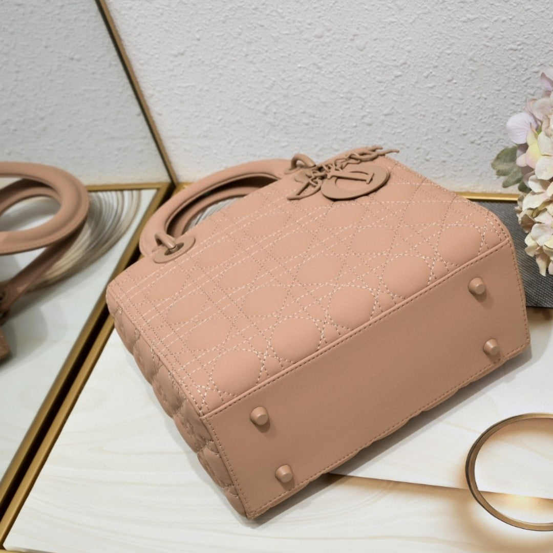 Bolsa Dio Lady My ABCDio Pequena Rosa Claro 24cm