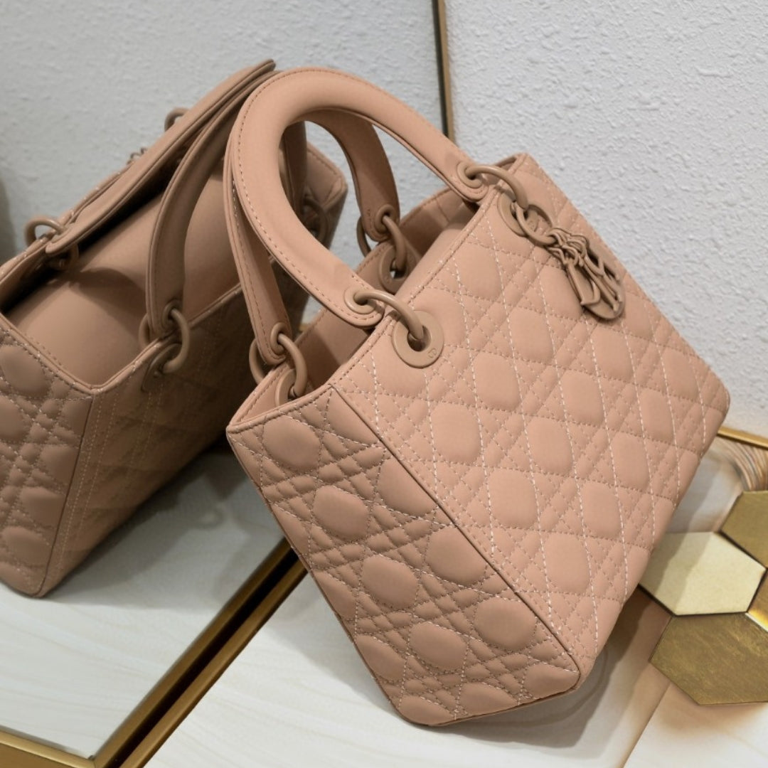 Bolsa Dio Lady My ABCDio Pequena Rosa Claro 24cm