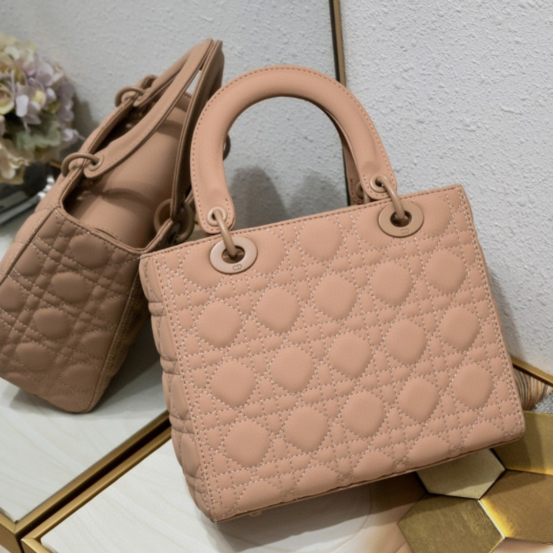 Bolsa Dio Lady My ABCDio Pequena Rosa Claro 24cm