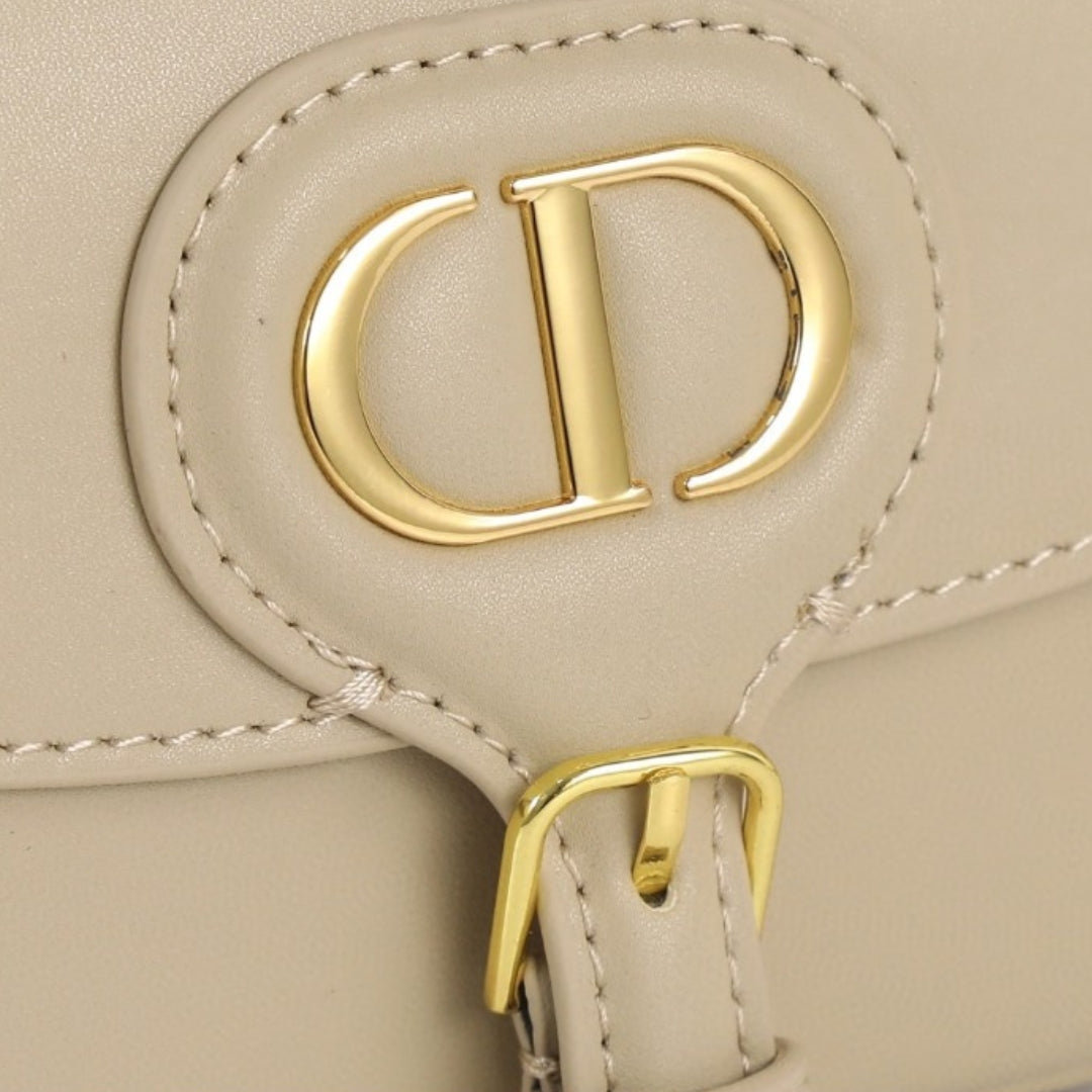 Dio Bobby West-East Small Matte Beige 22cm Bag