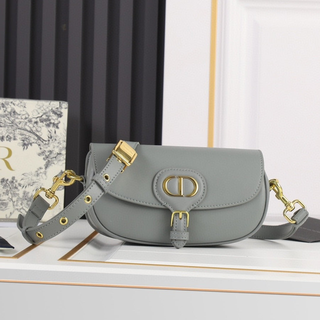 Dio Bobby West-East Small Gray Bag 22cm