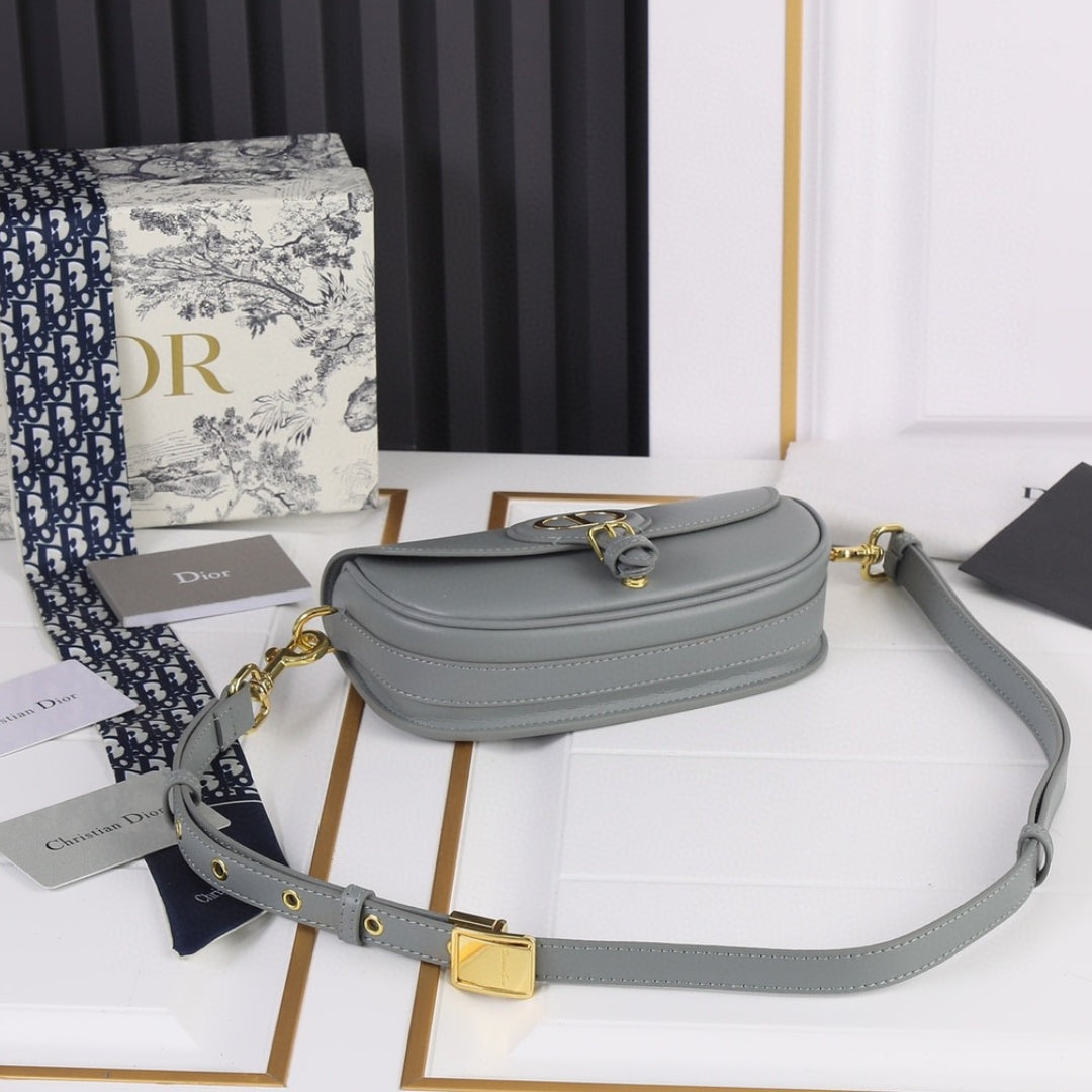 Dio Bobby West-East Small Gray Bag 22cm