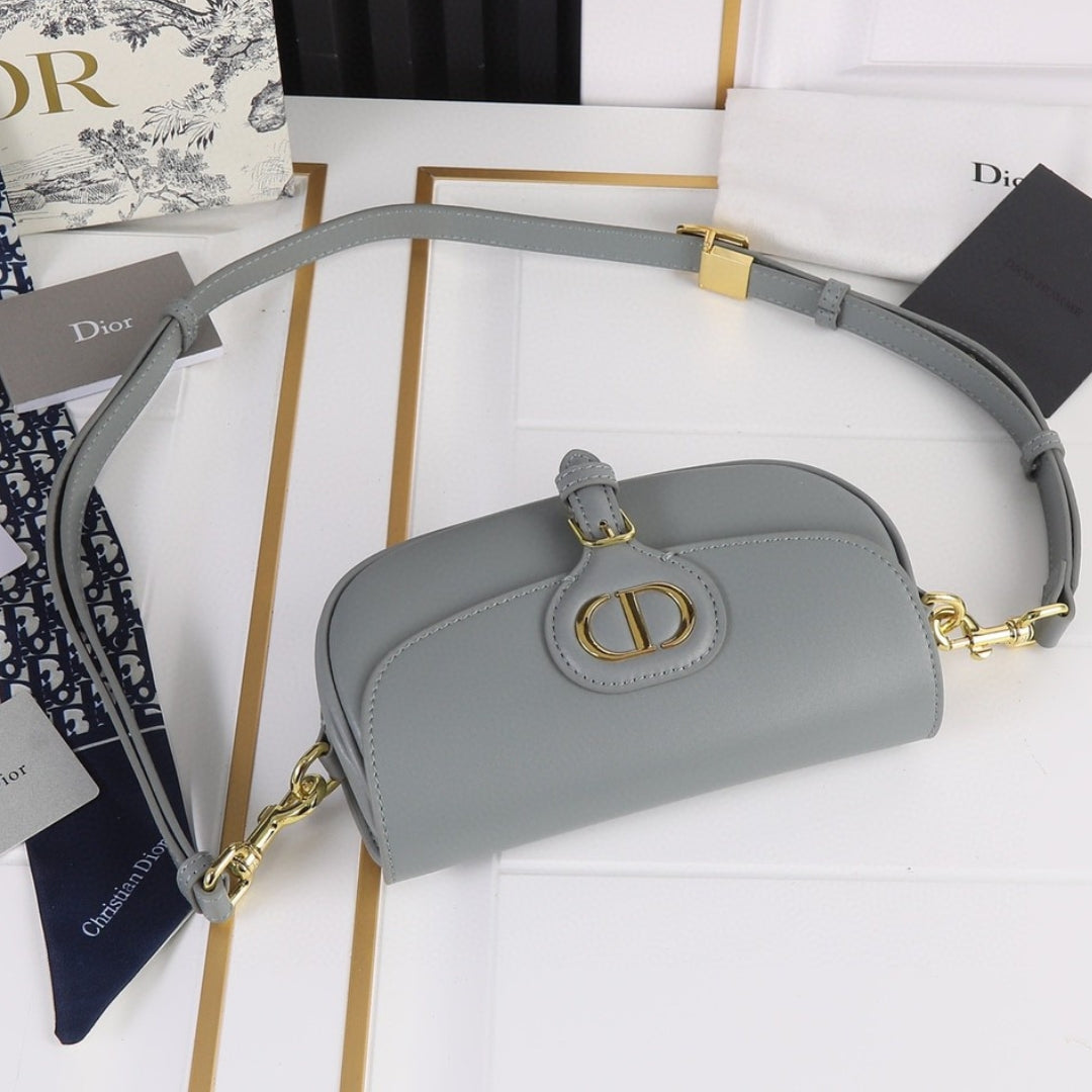 Dio Bobby West-East Small Gray Bag 22cm