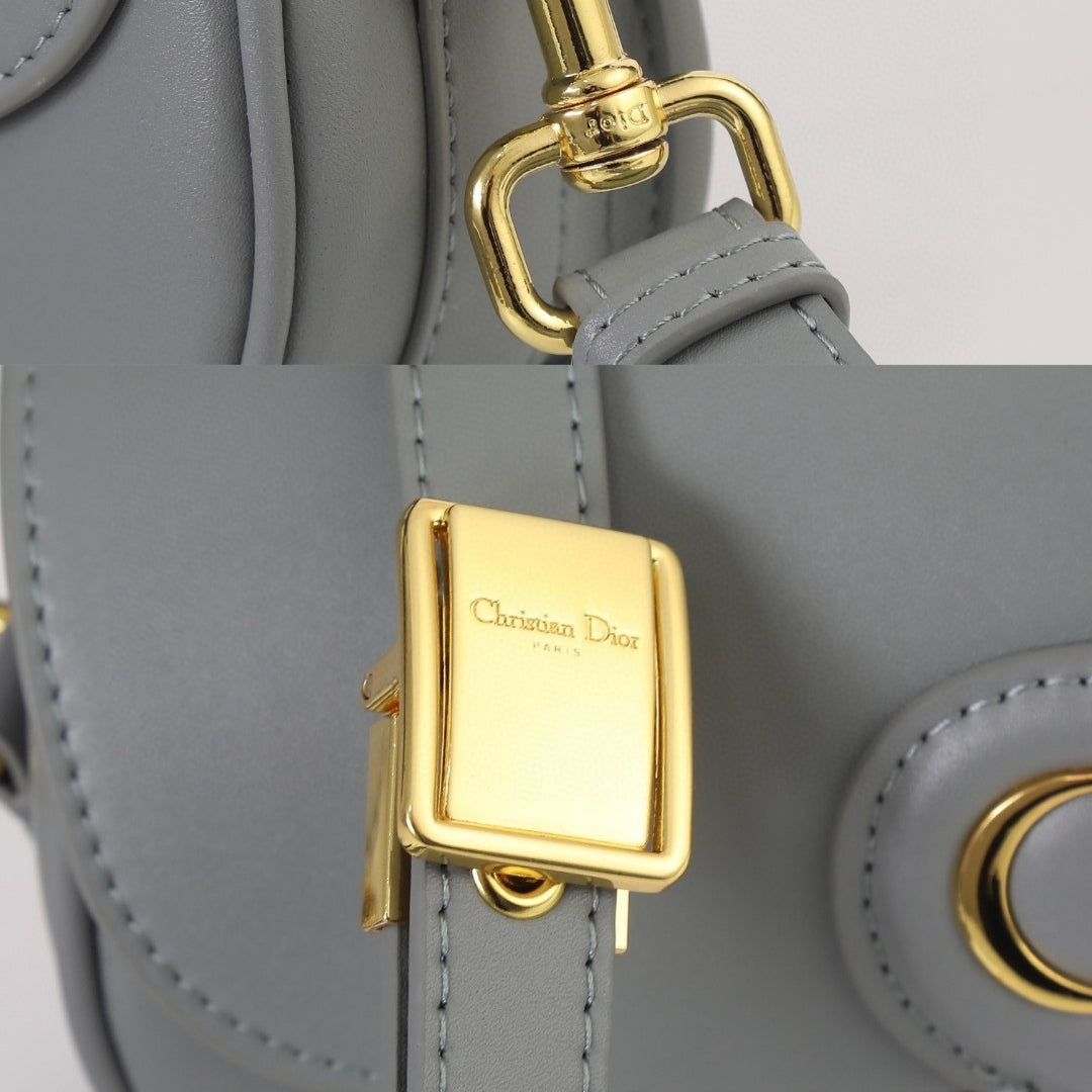 Dio Bobby West-East Small Gray Bag 22cm