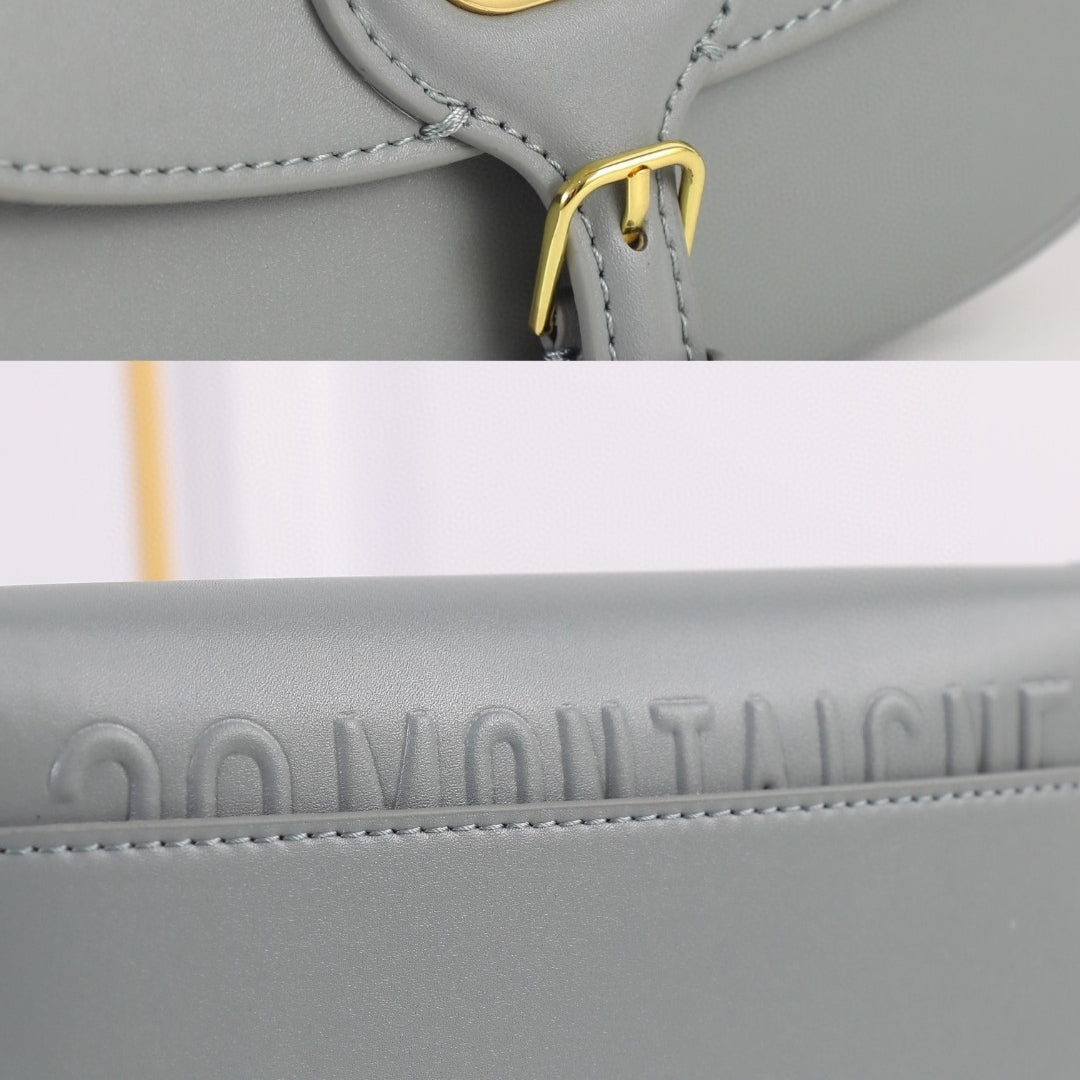 Dio Bobby West-East Small Gray Bag 22cm