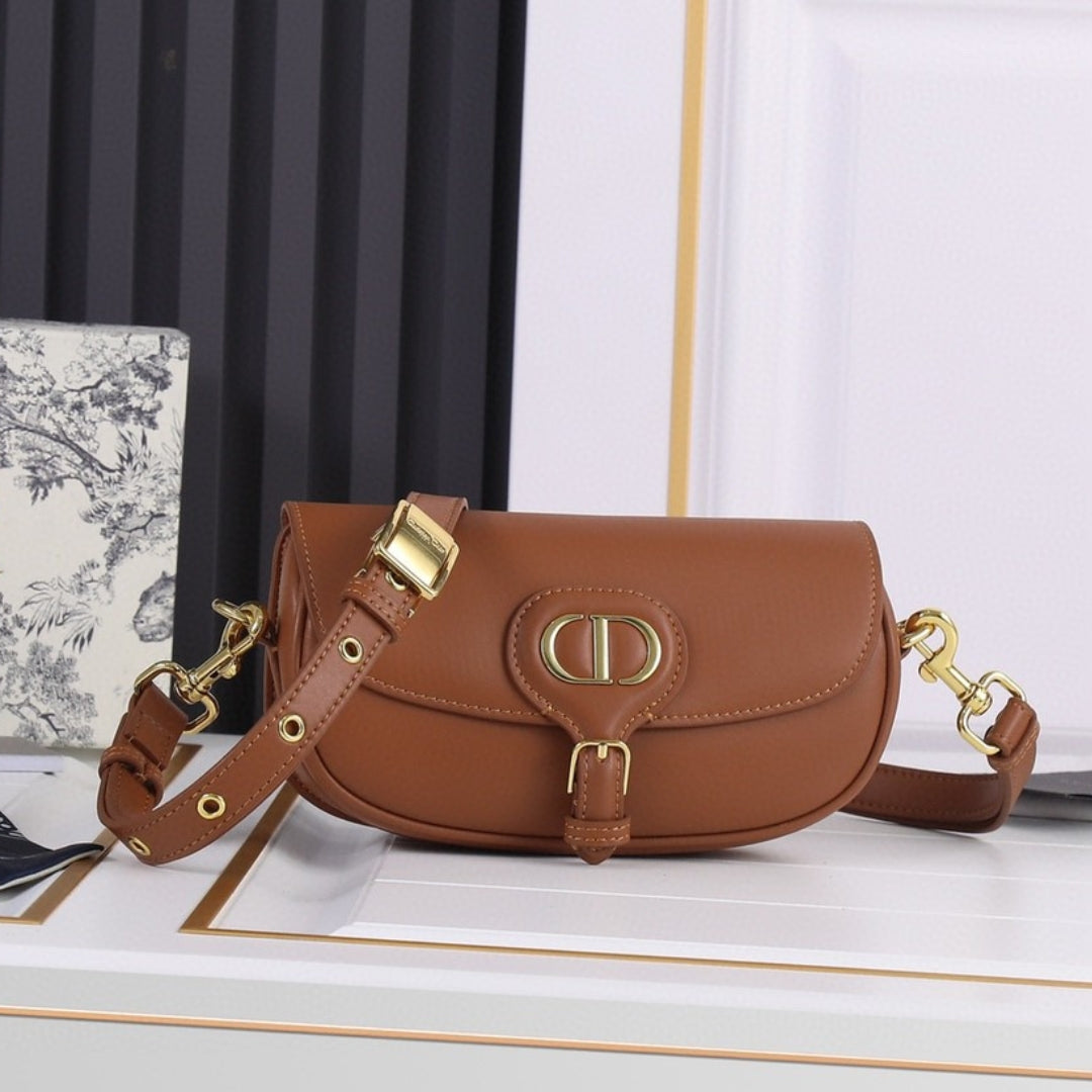 Dio Bobby West-East Small Brown Bag 22cm