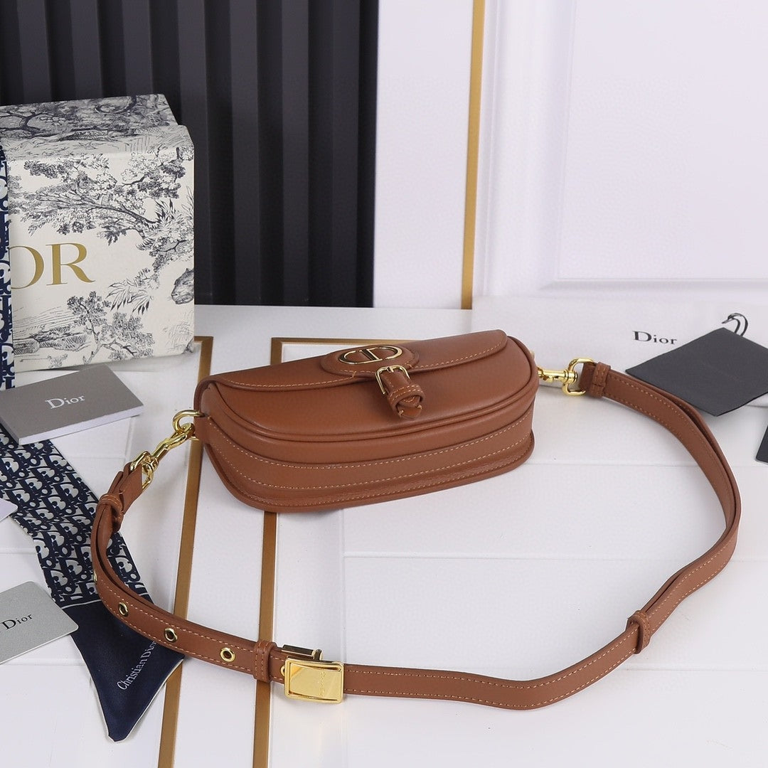Dio Bobby West-East Small Brown Bag 22cm