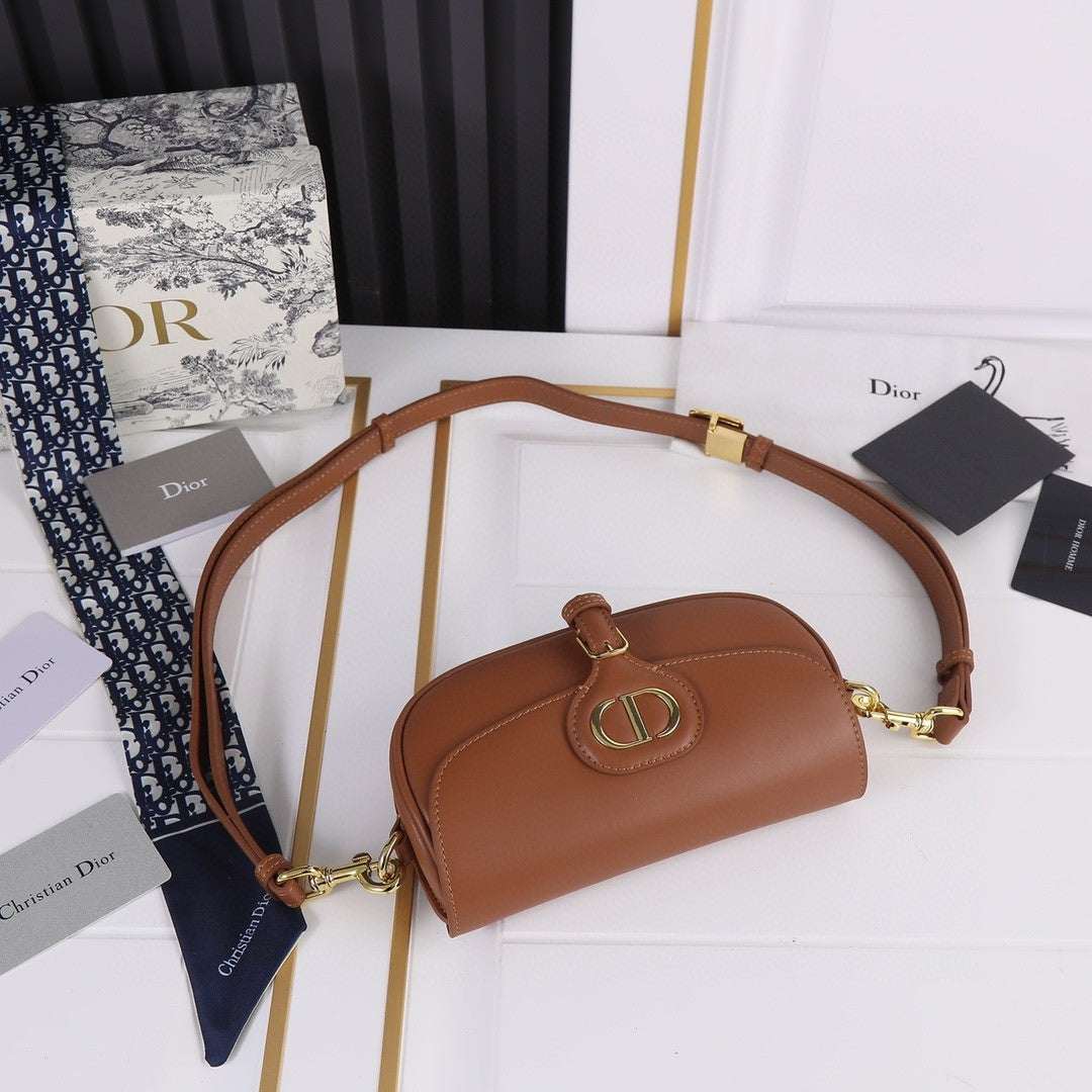 Dio Bobby West-East Small Brown Bag 22cm