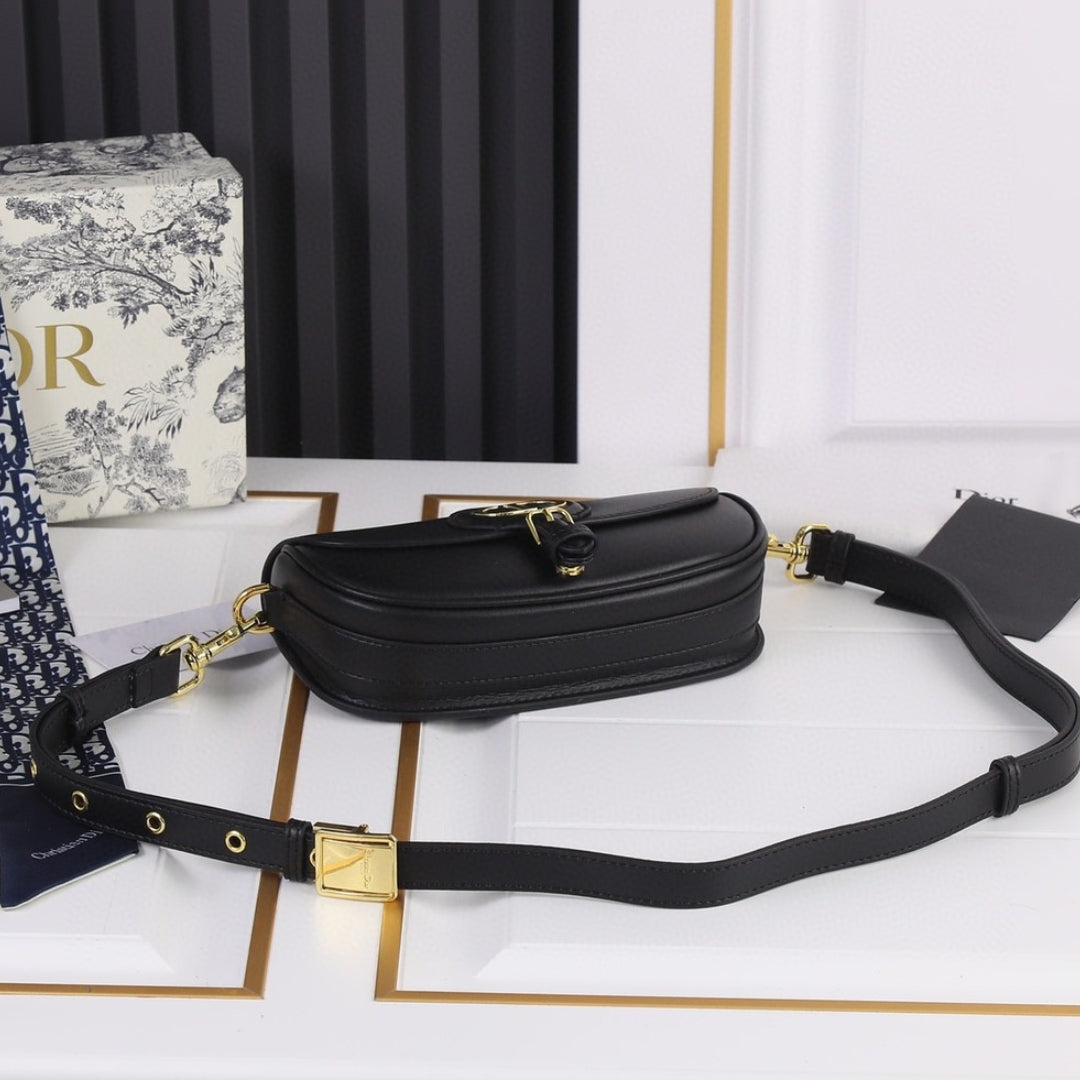 Dio Bobby West-East Small Black Bag 22cm