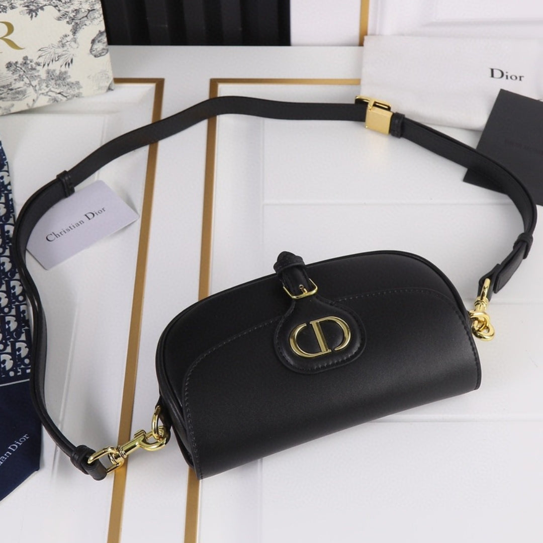 Dio Bobby West-East Small Black Bag 22cm