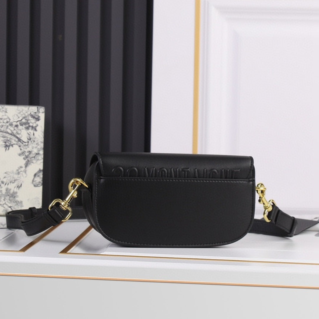 Dio Bobby West-East Small Black Bag 22cm