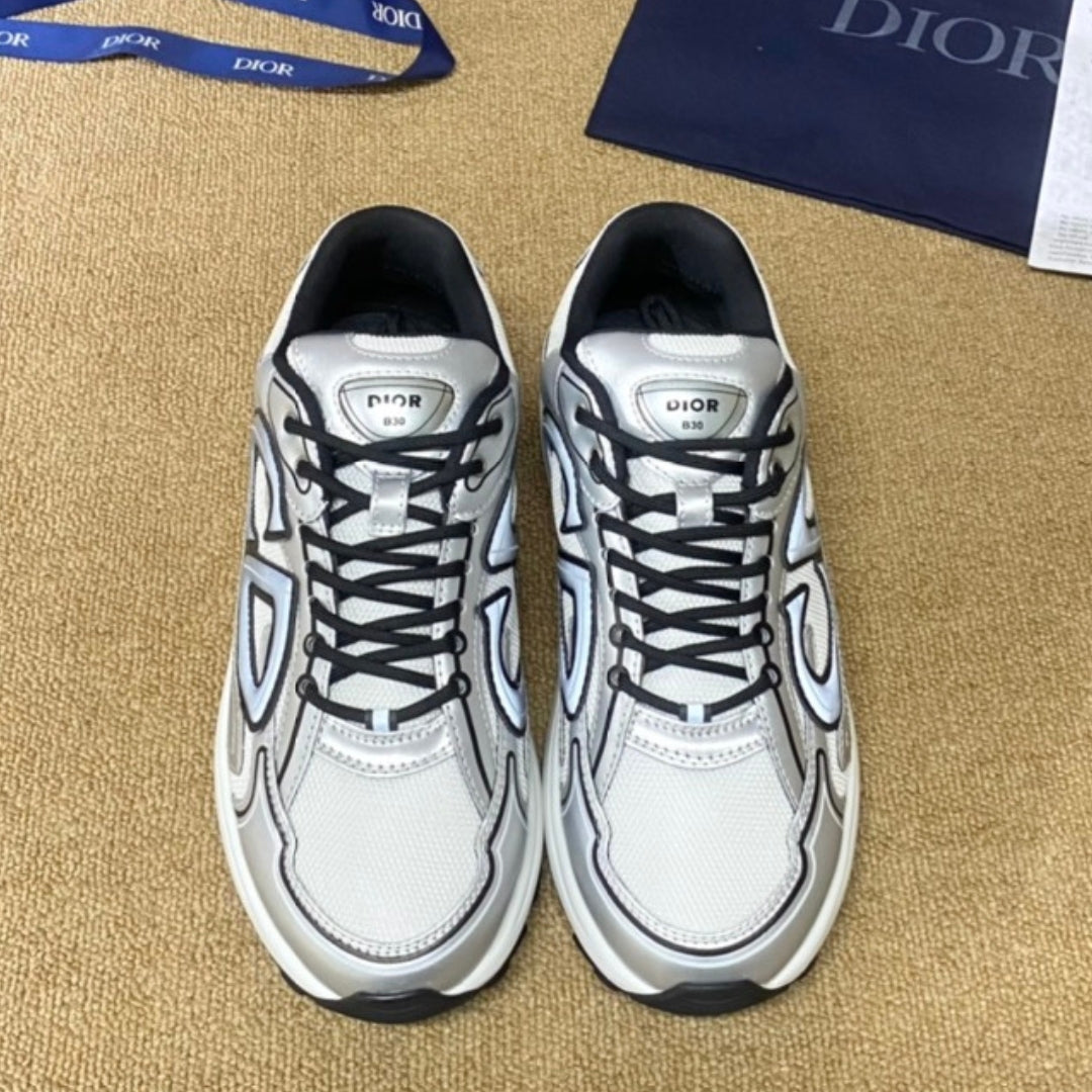Dio B30 Countdown White and Gray Sneakers