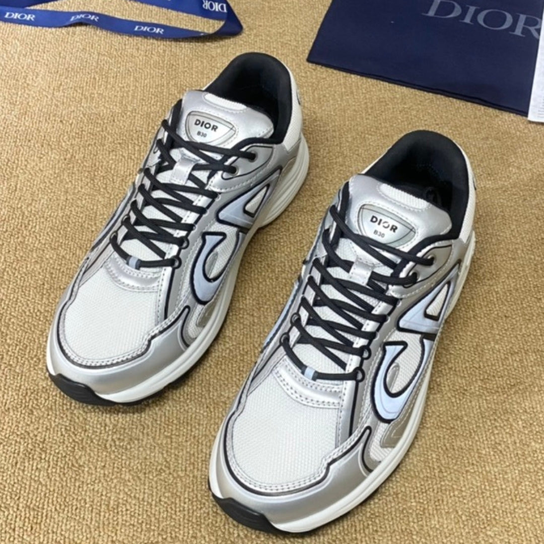Dio B30 Countdown White and Gray Sneakers