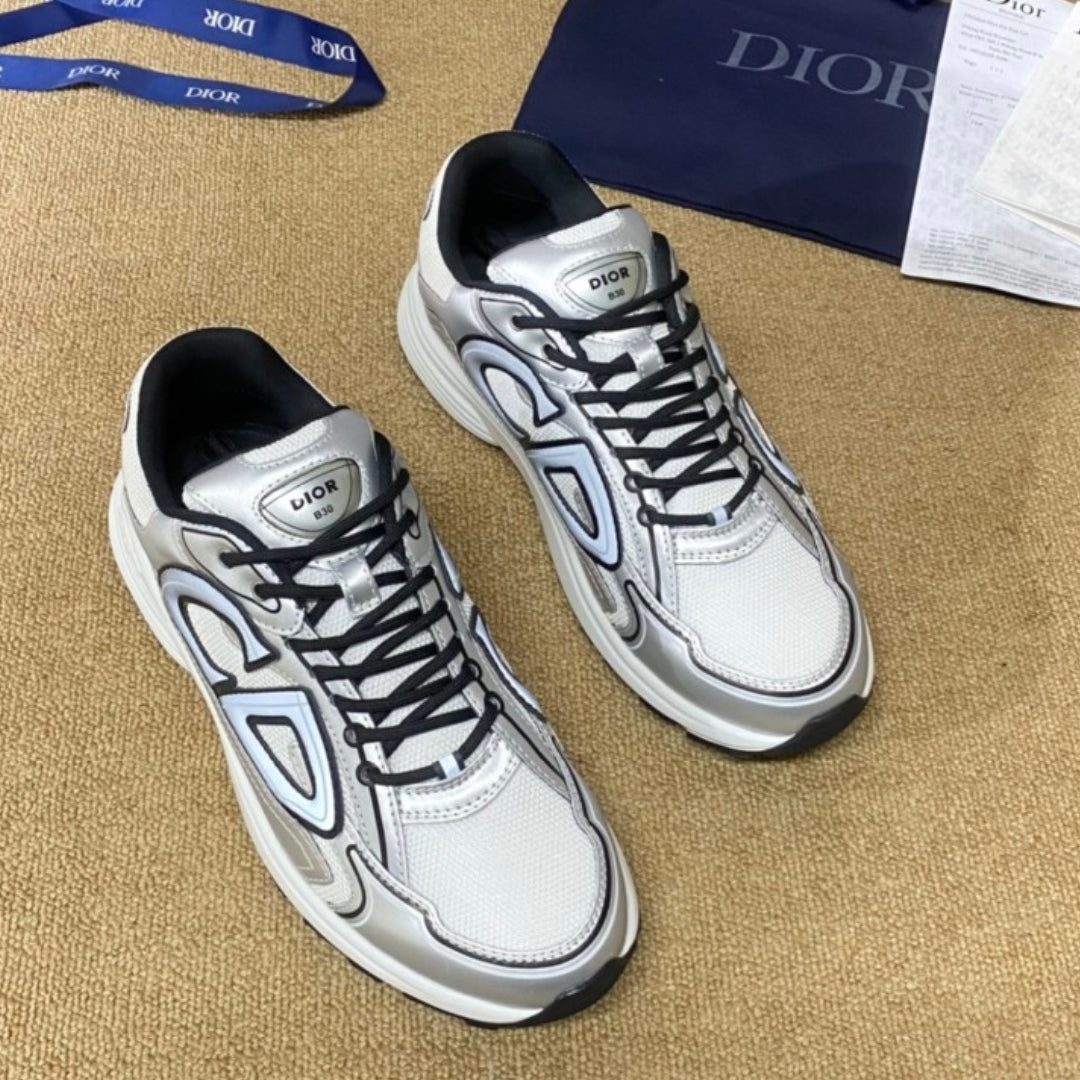 Dio B30 Countdown White and Gray Sneakers