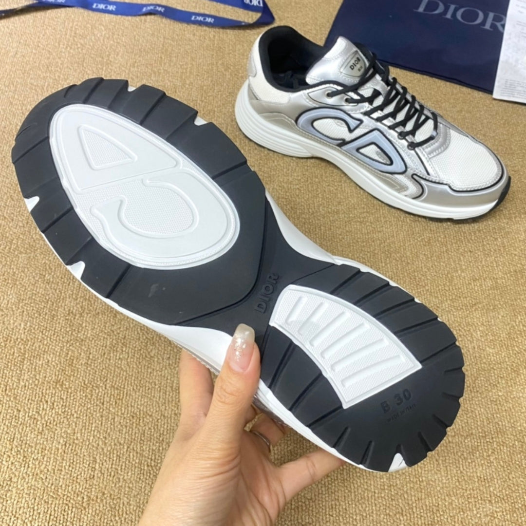 Dio B30 Countdown White and Gray Sneakers