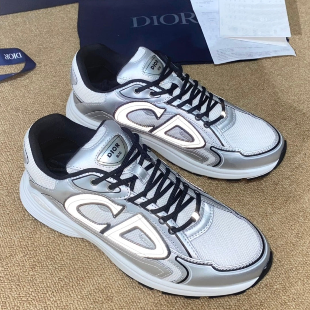 Dio B30 Countdown White and Gray Sneakers