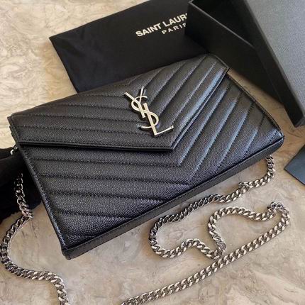 YSL Small Monogram Bag Black
