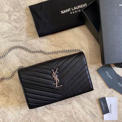 YSL Small Monogram Bag Black