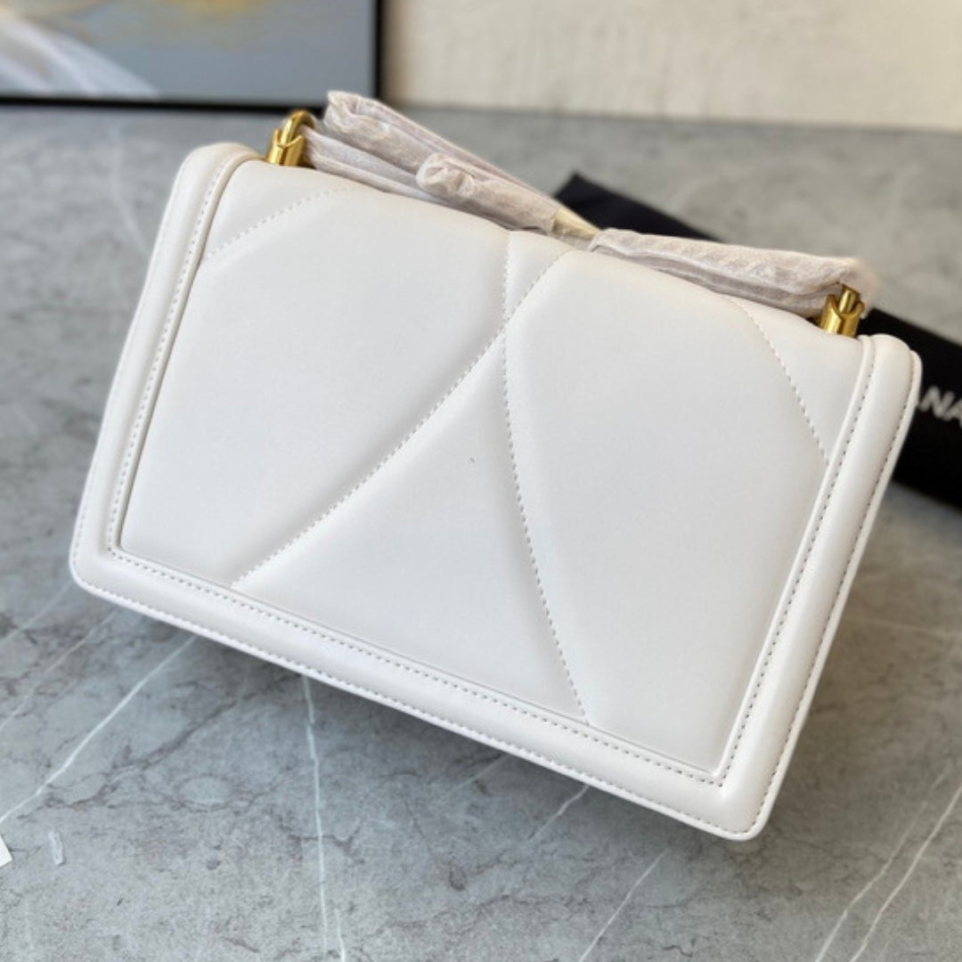 DG Devotion Small White Bag 26cm