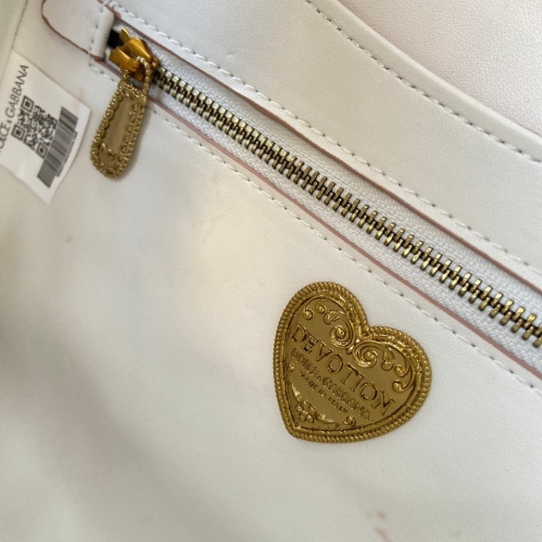 DG Devotion Small White Bag 26cm