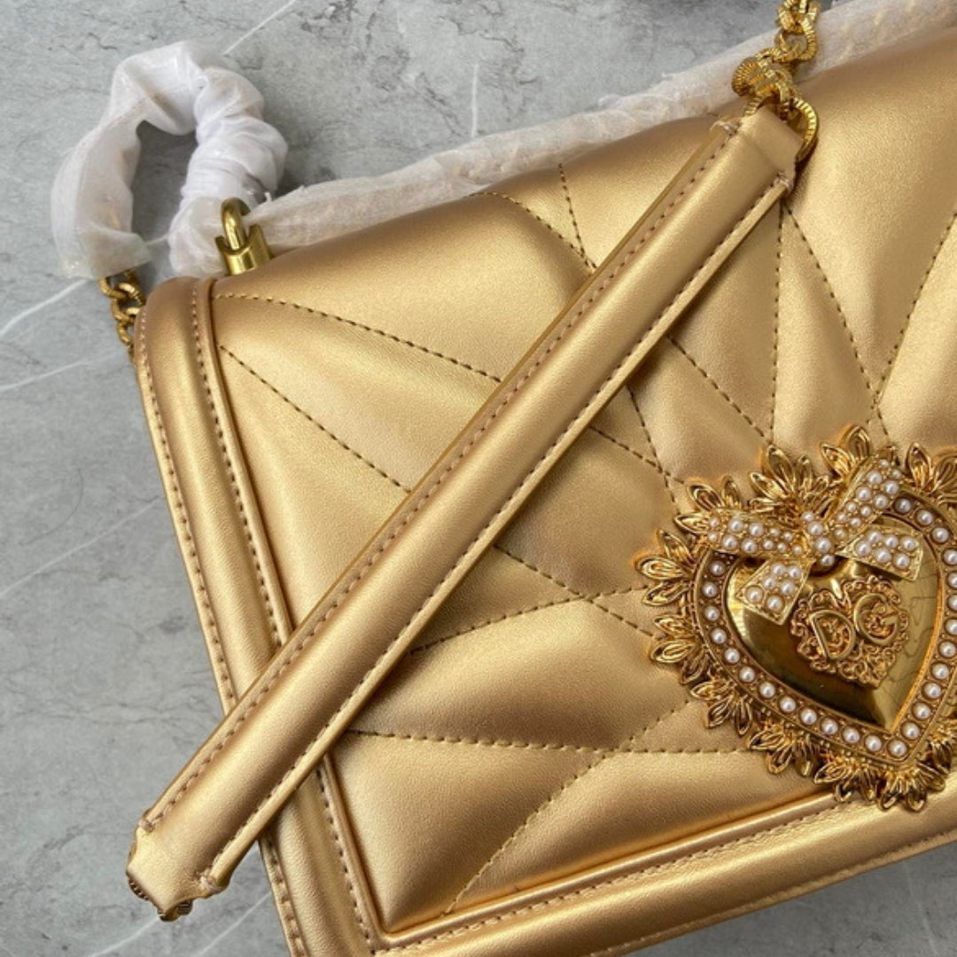 DG Devotion Small Gold Bag 26cm