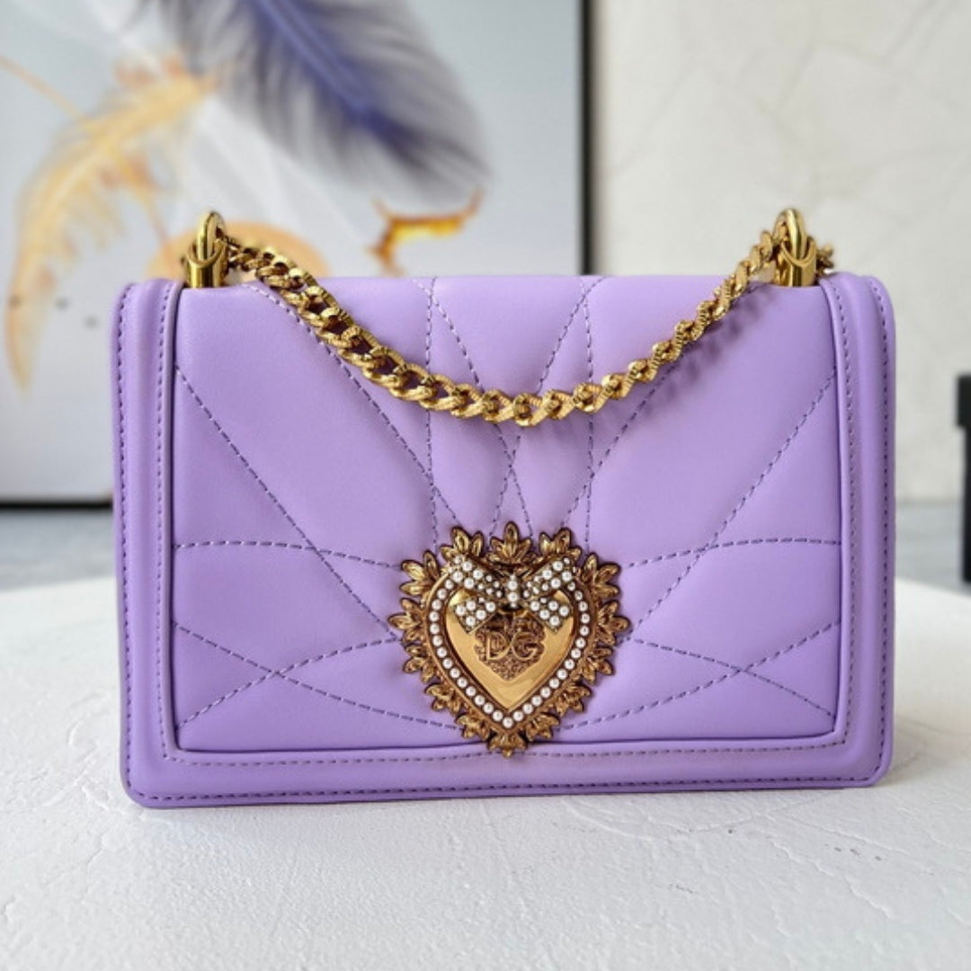DG Devotion Small Lilac Bag 21cm