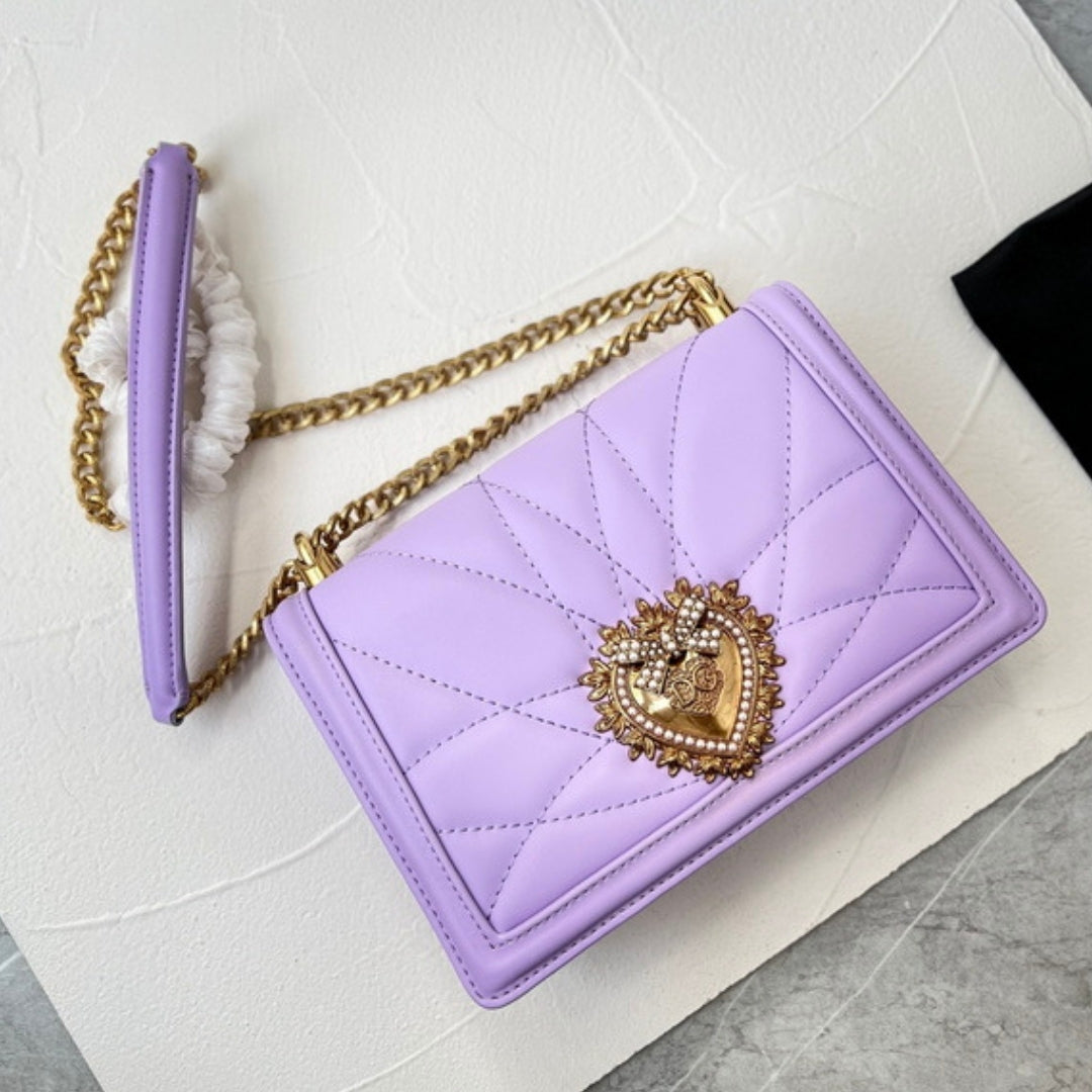 DG Devotion Small Lilac Bag 21cm