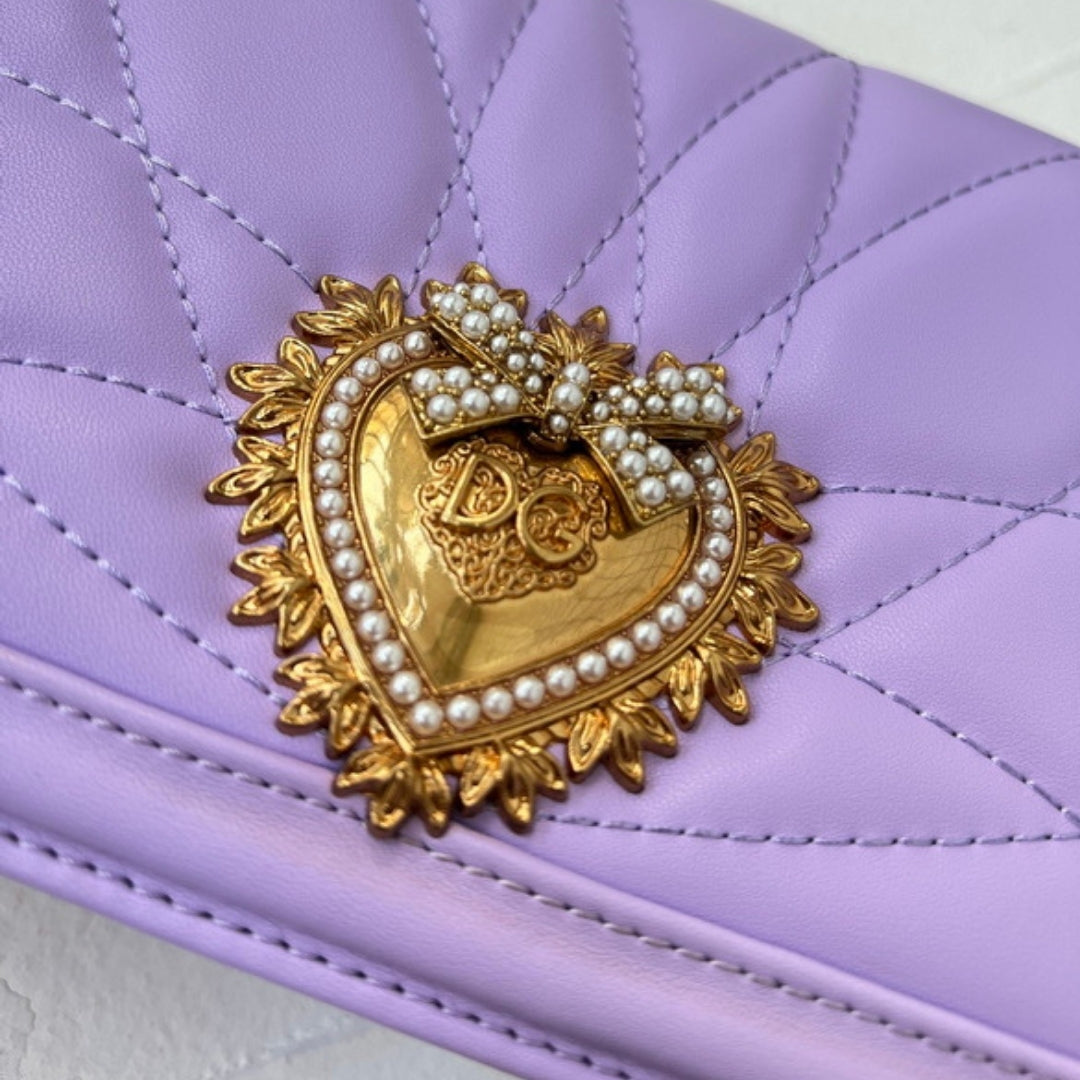 DG Devotion Small Lilac Bag 21cm