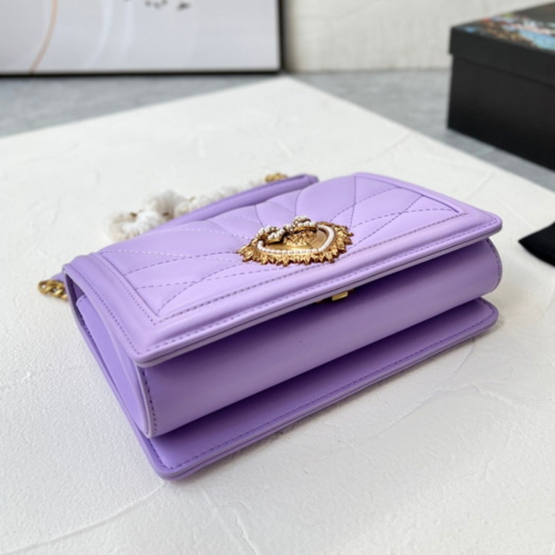 DG Devotion Small Lilac Bag 21cm