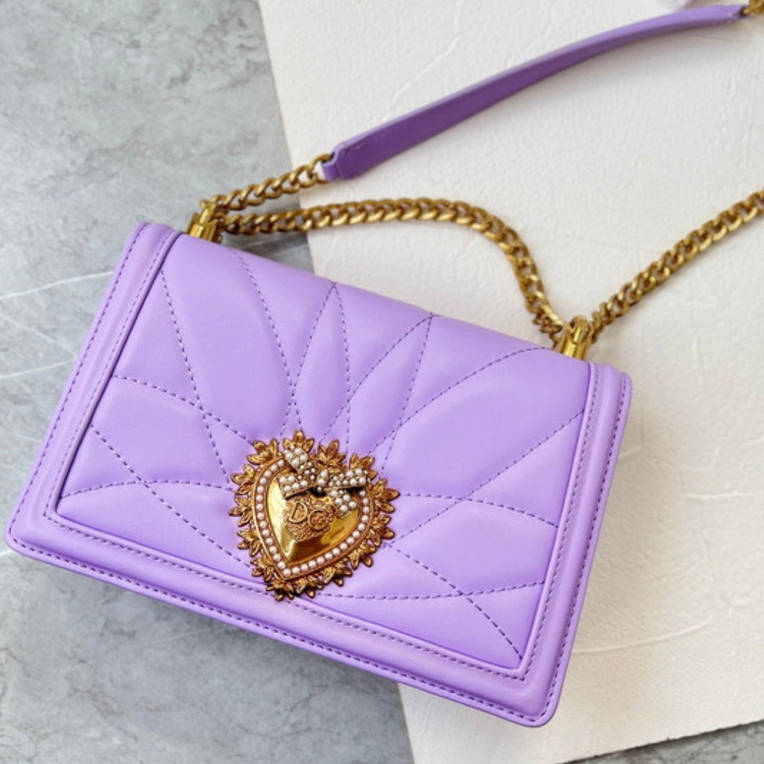 DG Devotion Small Lilac Bag 21cm