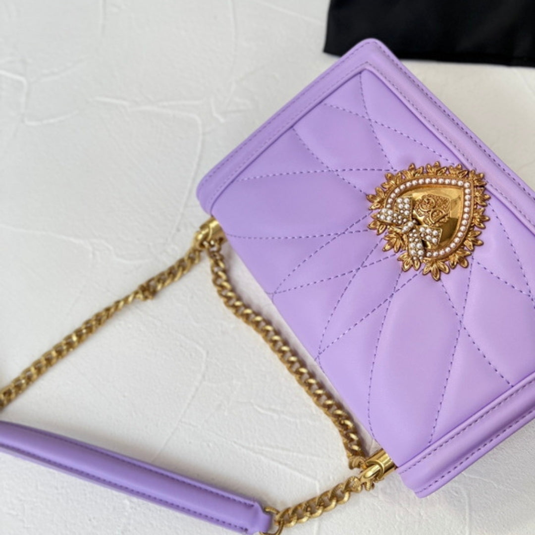 DG Devotion Small Lilac Bag 21cm