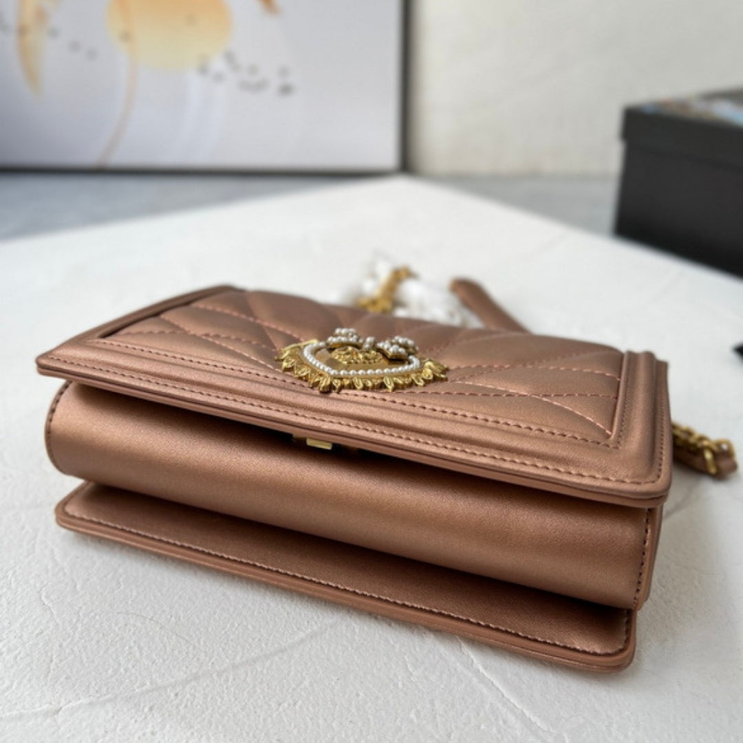 DG Devotion Small Brown Bag 21cm